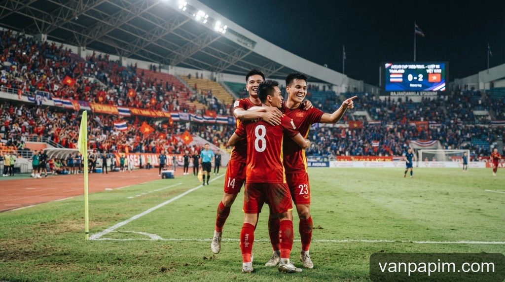 Chung kết ASEAN Cup 2026: Việt Nam nắm lợi thế lớn sau chiến thắng tại Rajamangala