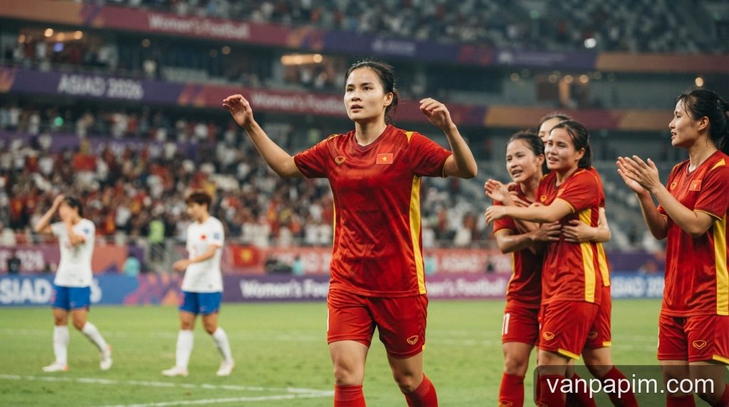 Nữ Việt Nam vào tứ kết ASIAD 2026: Hành trình bản lĩnh và thử thách mang tên Trung Quốc